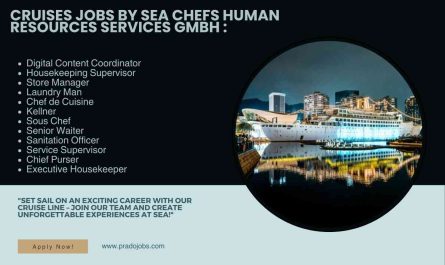 Cruises Jobs By Sea Chefs Human Resources Services GmbH