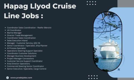 Hapag Llyod Cruise Line Jobs