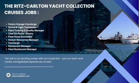 The Ritz-Carlton Yacht Collection Cruises Jobs