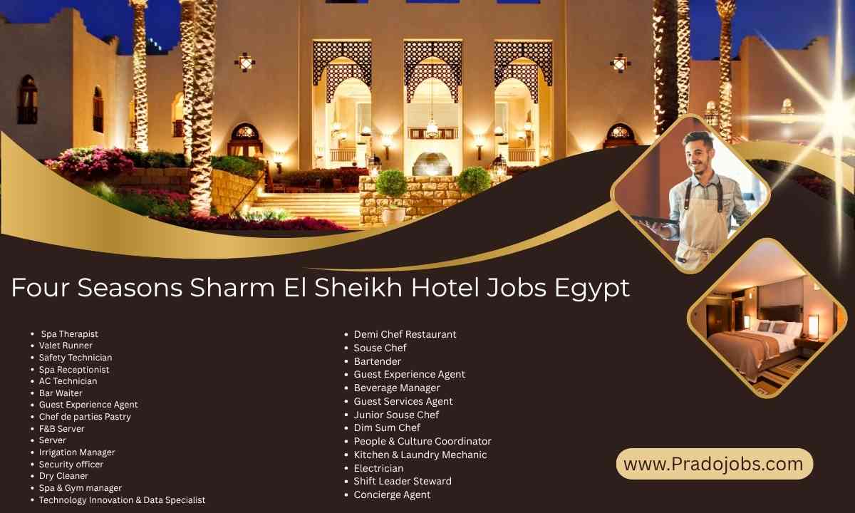 Four Seasons Sharm El Sheikh Hotel Jobs Egypt